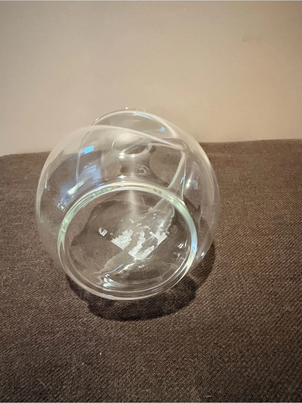 Final Touch Clear Glass Aerator Carafe
